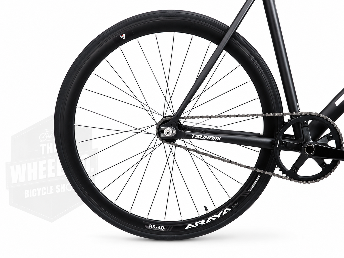 Rims Araya KS 40 700 x 32 hole Black Disc & Rim Brake