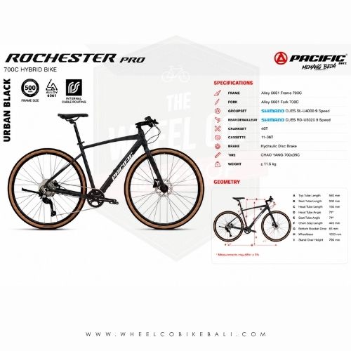 Pacific Rochester Pro 700c size 500