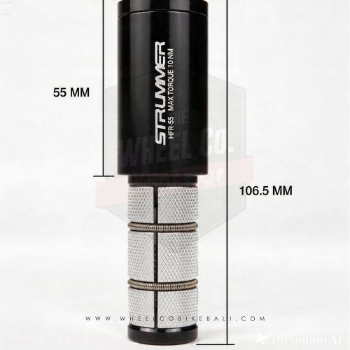 Strummer Hidden Fork Rise Adaptor HFR55 Black - Handlebar Height Adjustment