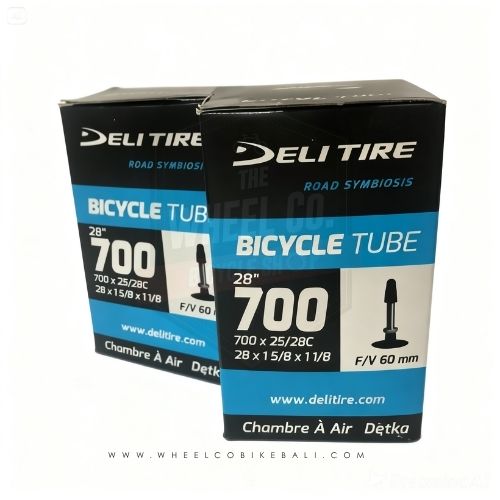Deli Inner Tube 700x25/28C Presta Valve 60mm - Road Bike Tube