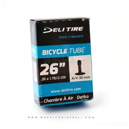 Deli Inner Tube 26x1.75/2.125 - 26" MTB Bike Tube