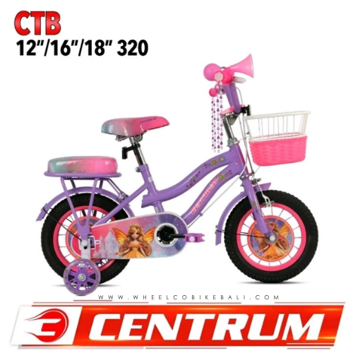 Centrum 320 Sepeda Mini Anak Perempuan Size 12" 16" dan 18"