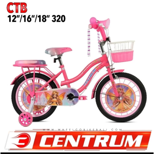 Centrum 320 Sepeda Mini Anak Perempuan Size 12" 16" dan 18"