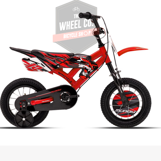 Wimcycle Mobby Army Kids Bike 12x8.5 - SEPEDA ANAK LAKI LAKI WIMCYCLE MOBBY ARMY UKURAN 12INCH