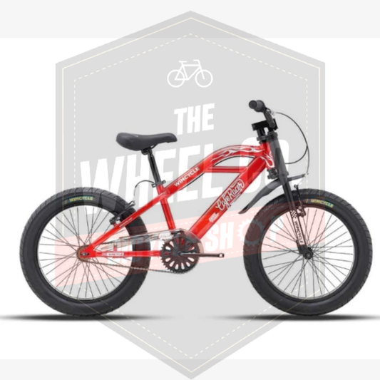 WIM BMX Big Foot Cafe Racer 20x12 Red - Extra Large Platform BMX Pedals