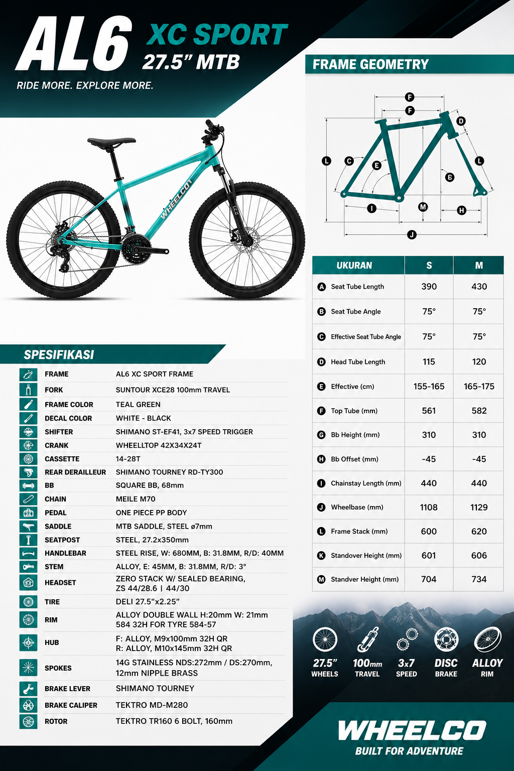 Polygon MTB 27.5 Cascade 2.0 year 2026