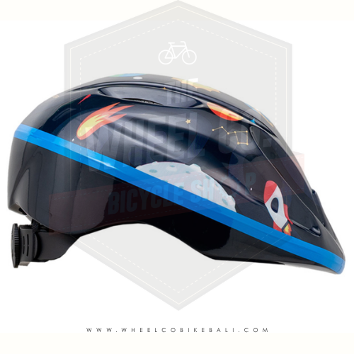 Polygon Helmet Kids Space Size S