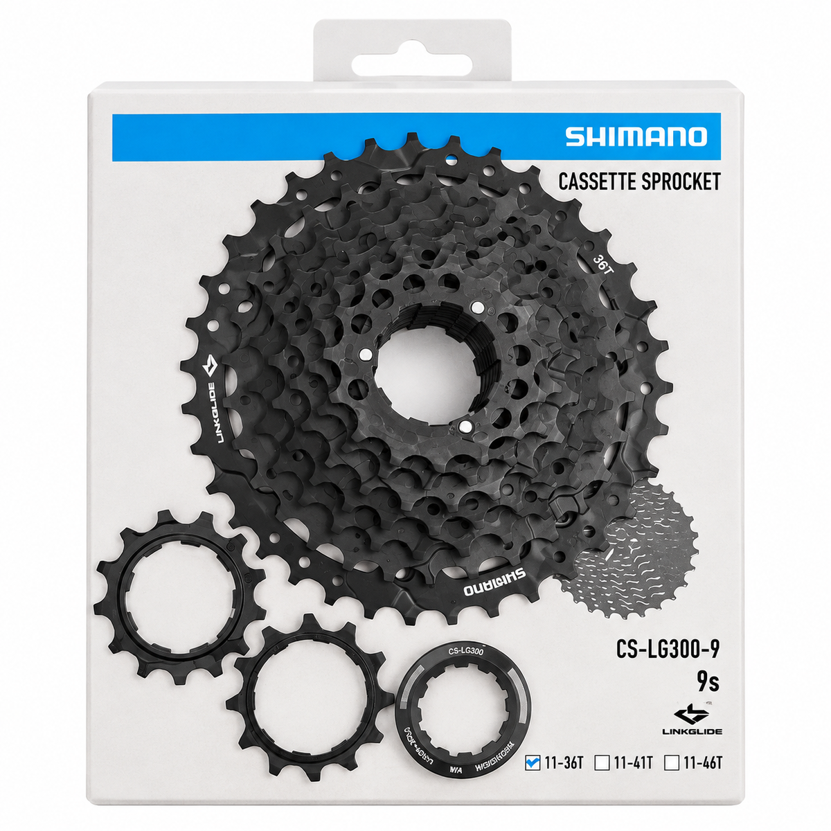 CS CUES ECSLG3009136 9SP 11-36T