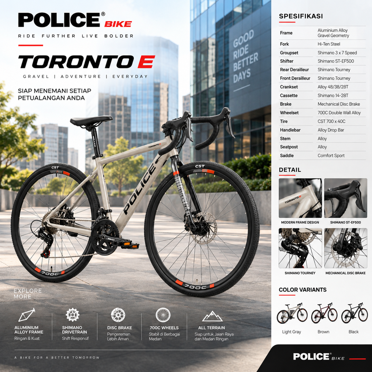Police Roadbike Toronto EFG