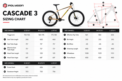 POLYGON CASCADE 3 27.5 MTB