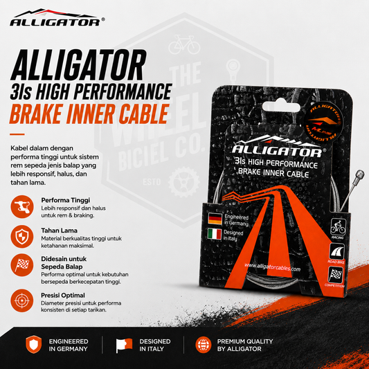 Alligator Road Inner Brake Cable Superior SUPERIOR SHINE