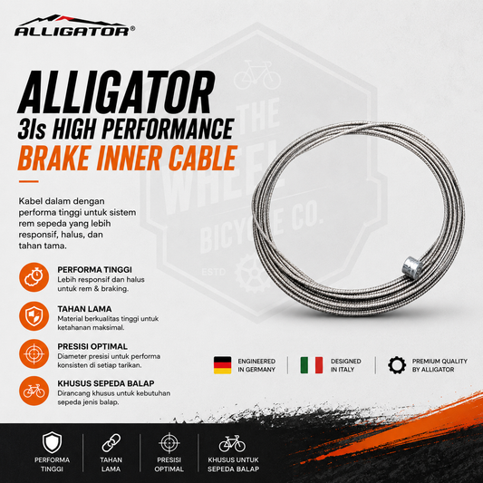 Alligator Road Inner Brake Cable Superior SUPERIOR SHINE