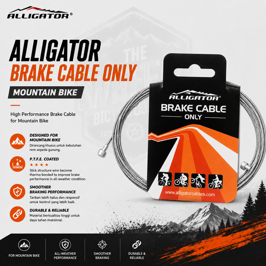Alligator Inner Brake Cable MTB PTFE