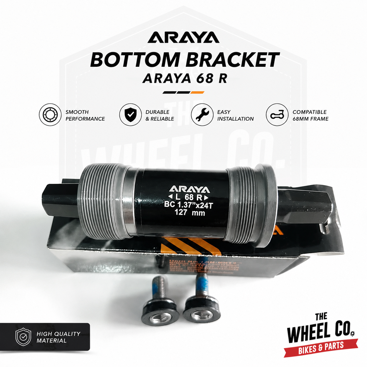ARAYA bottom bracket square tapered sepeda