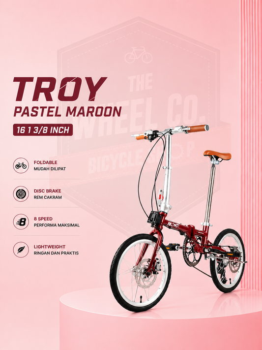 ELEMENT TROY PASTEL FOLDING 16+ BIKE