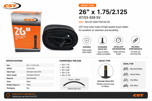 CST 26 X 1.75 - 2.125 SV / AMERICAN VALVE