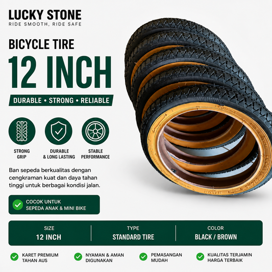Lucky Stone Tire ban luar 12 anak