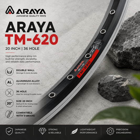 ARAYA RIMS 20 INCH SERI TM620 CNC LINER