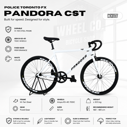 Police Toronto Fixie FX Pandora CST - Size M (480mm)