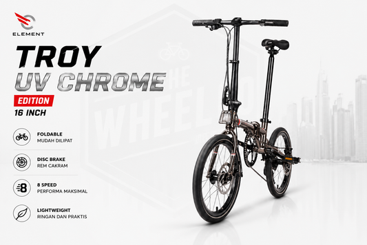 ELEMENT TROY UV edition 16 inch folding bike