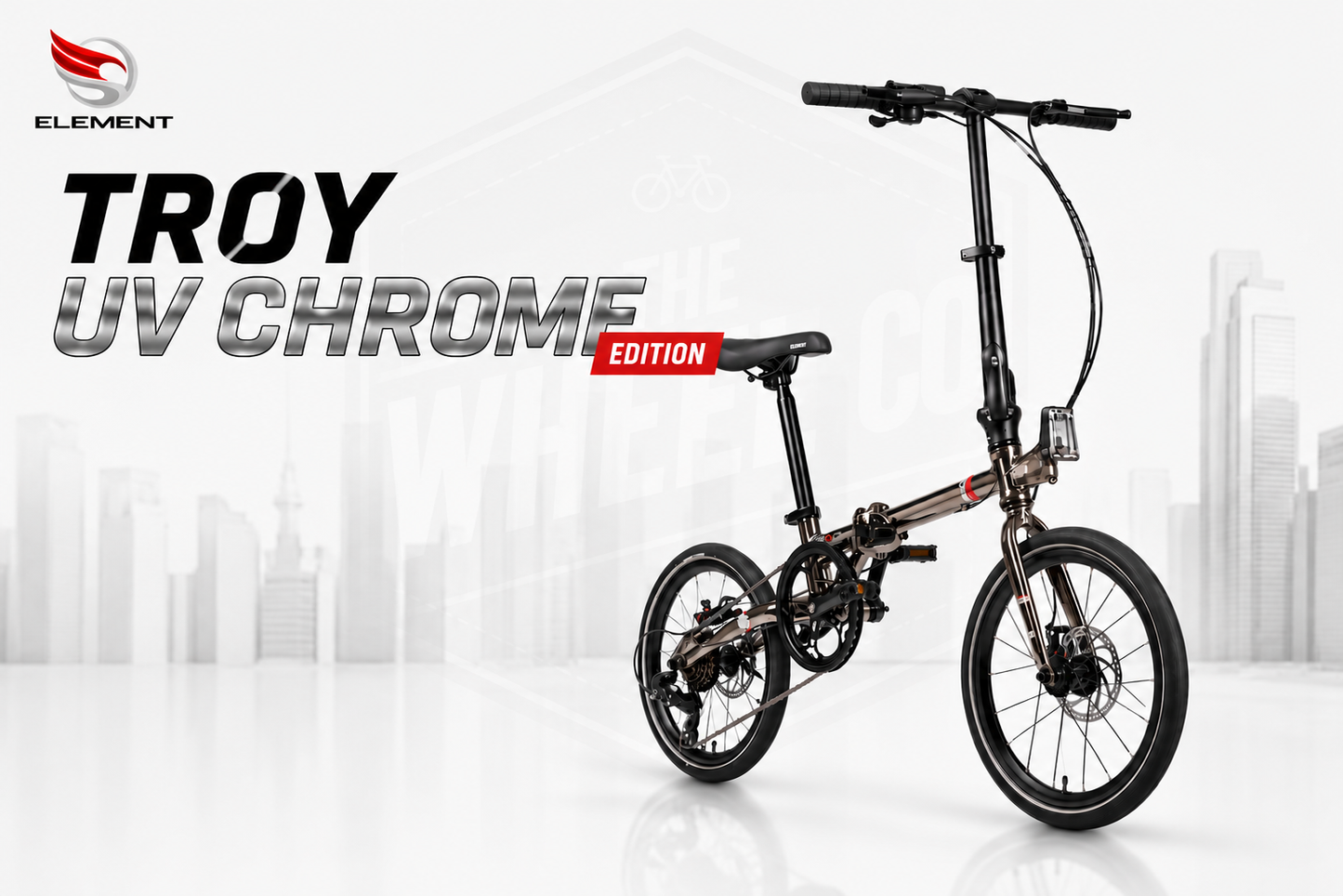 ELEMENT TROY UV edition 16 inch folding bike