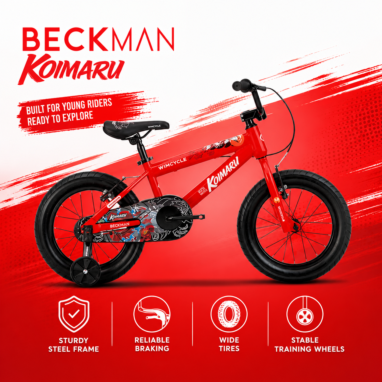 WIMCYCLE BMX BECKMAN KOMARU