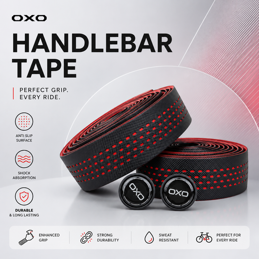 Bartape OXO 9109 Multi colour PU, EVA Padding, End Plug/Cap Plastic