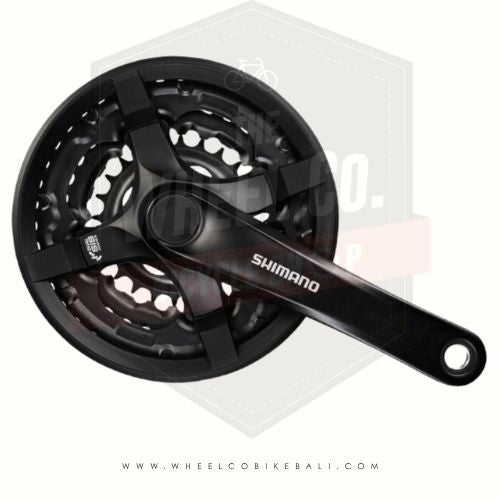 Shimano Tourney TY501 Crankset - Triple Chainring