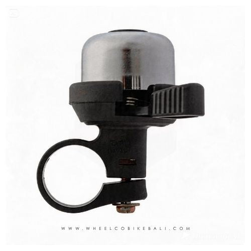 PB1000 Aluminum Bike Bell Silver - Classic Ring for Safety