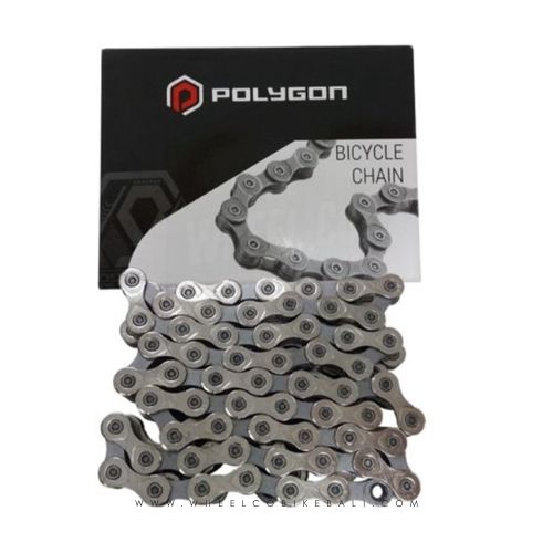 Polygon 10-Speed Bike Chain 126 Links - Durable Drivetrain Replacement