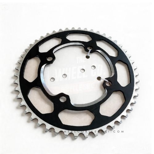 Strummer Chainring BCD-104 Symmetric Round 48T Black