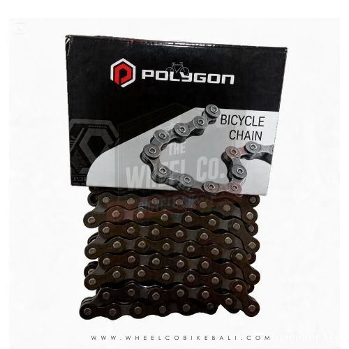 Polygon 9-Speed Bike Chain 126 Links - Durable Drivetrain