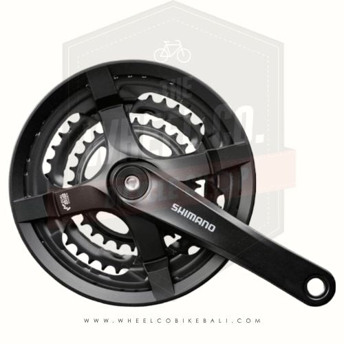Shimano Tourney TY501 Crankset - Triple Chainring