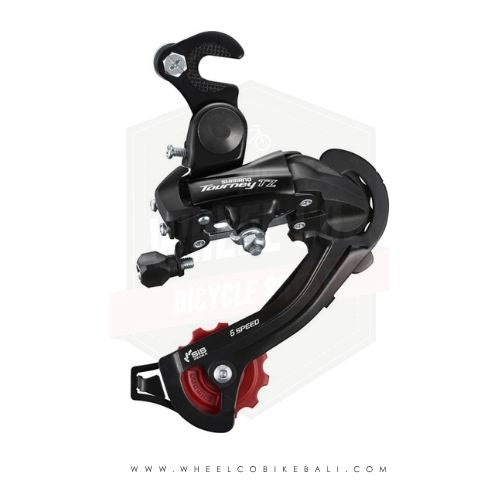 Shimano Tourney TZ500 Rear Derailleur 6/7-Speed with Adapter & Bracket - Bike Derailleur