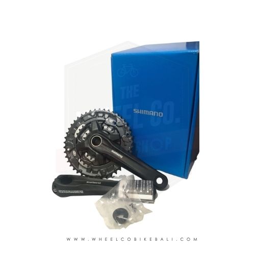 Shimano Altus FC-MT210 Crankset Without BB - Triple MTB Crankset
