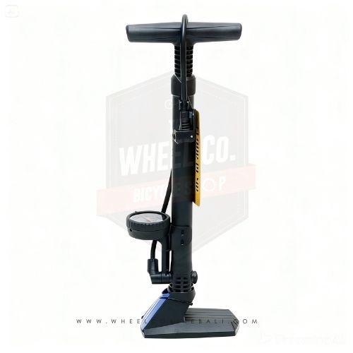 United/Beto PM-8801 Bike Pump with Meter PVC