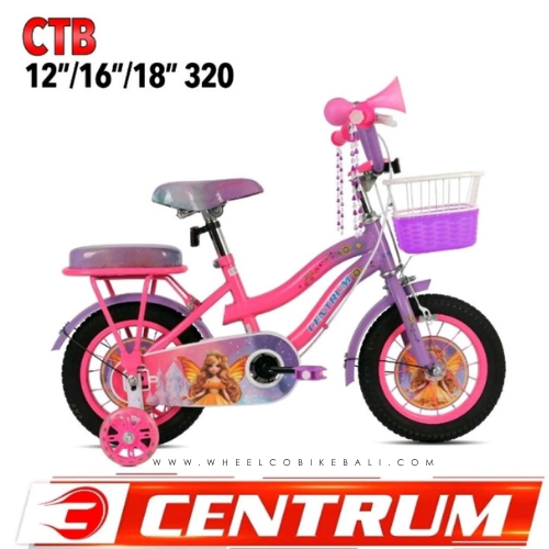 Centrum 320 Sepeda Mini Anak Perempuan Size 12" 16" dan 18"