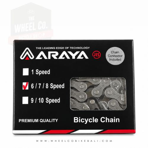 Rantai Araya AR-C678 Gray 6 - 8 speed