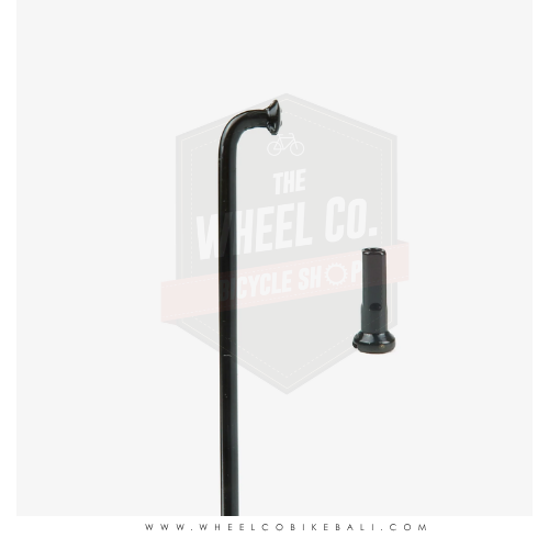 Strummer Spoke / Jari-Jari Sepeda Stainless SUS-304 14G x 272mm - Hitam