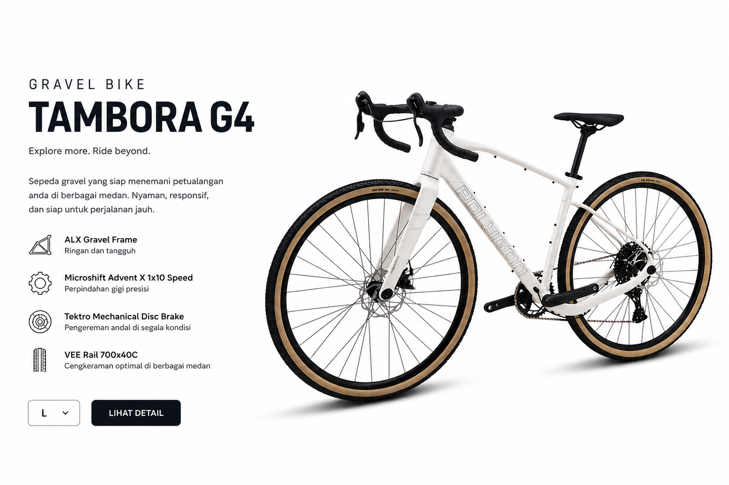 PLG DA TAMBORA G4 700X493 L WHT