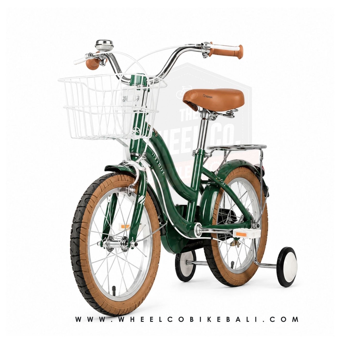 Element Tiramisu 18" Sepeda Anak Perempuan + Keranjang
