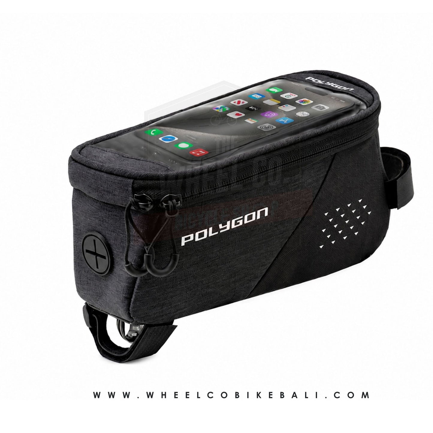 Polygon Top Tube Bag With Phone Display – 1L