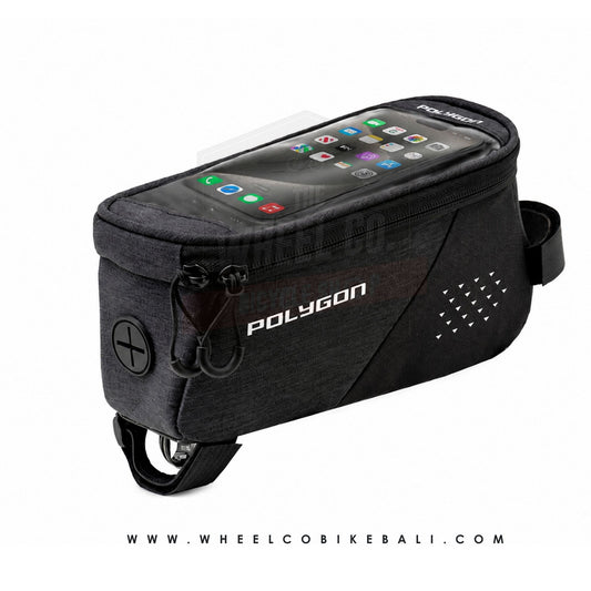 Polygon Top Tube Bag With Phone Display – 1L