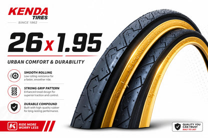 Kenda Ban Luar 26 x 1.95 K847 Gumwall