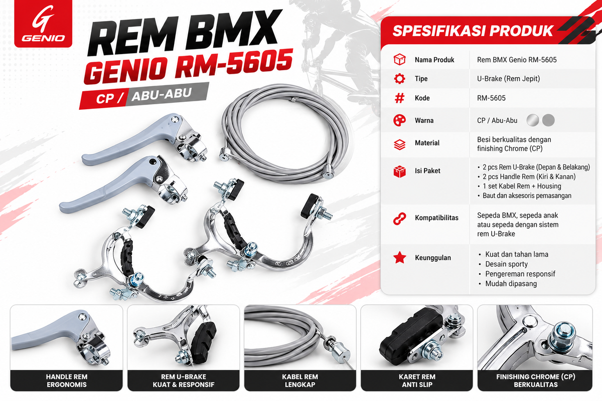REM BMX RM-5605 CP/ABU2 GENIO
