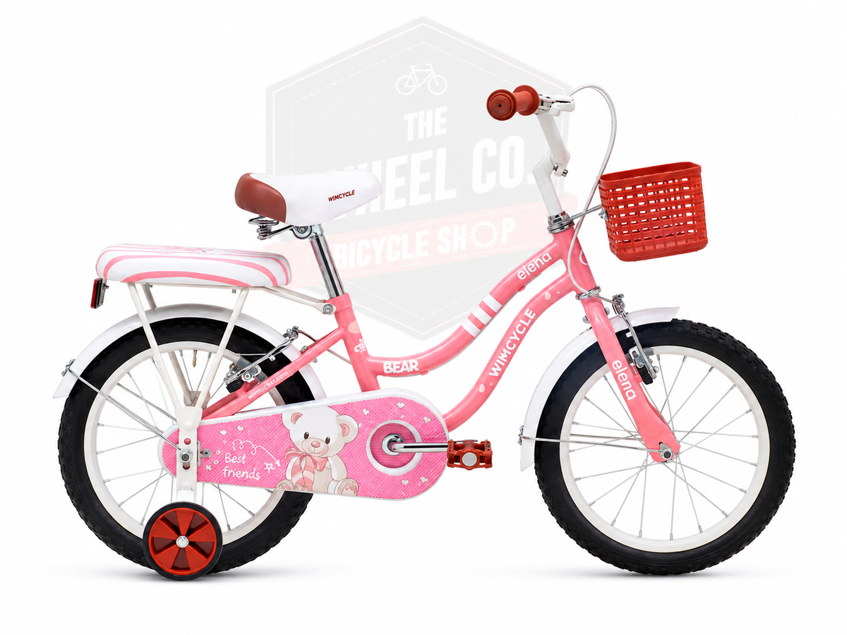 WIM CTB ELENA BEAR 16X9.5 PINK