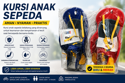 Kursi Anak Sepeda Belakang