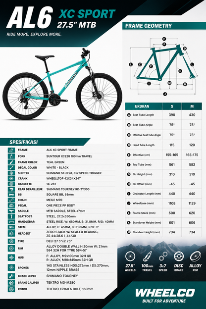 Polygon MTB 27.5 Cascade 2.0 year 2026