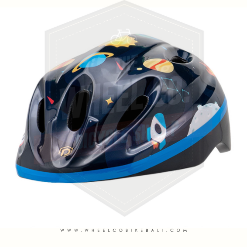 Polygon Helmet Kids Space Size S