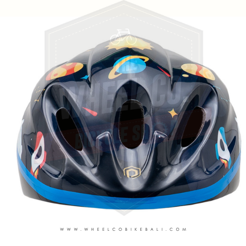 Polygon Helmet Kids Space Size S